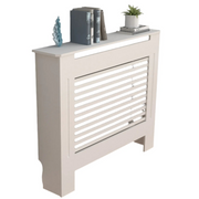 Radiatorombouwen - Radiatorbekleding - Woonkamer Meubels - Moderne Minimalistische Stijl - Horizontaal - Klein - Buitenkant 78x19x92.2cm/30x7.4x36inch - Binnenkant 71x17.3x91cm/28x6.8x35.8inch - Wit