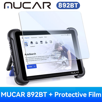 MUCAR 892BT Car OBD2 Diagnostic Tool with THINKCAR Video Scope USB Video Camera, Lifetime Free Full System Diagnosis 34 Reset - QUORE