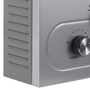 Draagbare doorstroomwaterverwarmer - LPG Propaan Gasverwarmer - Tankloos - Wandmontage - 10L 20KW - Zilver