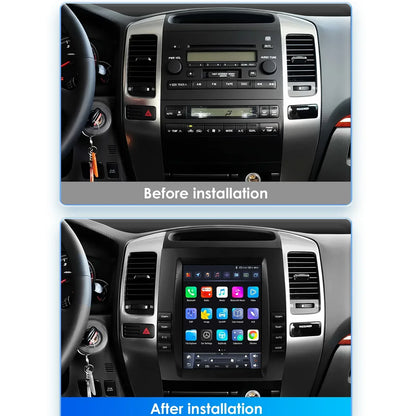 2Din Android Autoradio Frame – 2Din Dashboard Paneel – Autoradio Behuizing – Multimedia Installatie Frame – Auto Radioschacht – Perfecte Passendheid – Duurzaam Kunststof Hittebestendig - QUORE