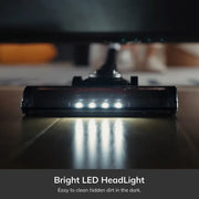 Cordless stick vacuum cleaner - Cordless vacuum cleaner - Vacuum cleaner - Stick vacuum cleaners - Vacuum cleaner - 21000Pa suction power - 0.55L dust cup - with LED lighting, Removable battery