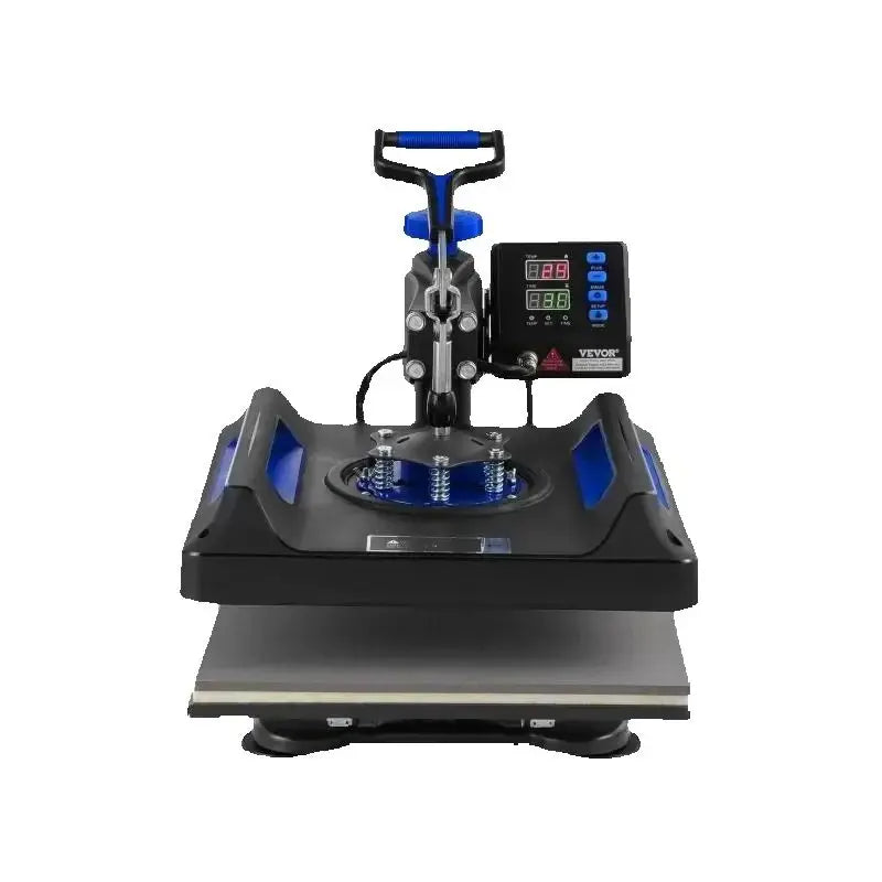 8-in-1 Warmtepers – Hitsmachine – Transferpers – Textielpers – Printmachine – 12x15 Inch Persplaat – 360° Draaibare Arm & Pull-out Ladeontwerp