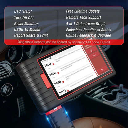 OBD2 Scanner - OBD - Diagnosecomputer - Storing Verwijderen - Uitleesapparatuur - Auto Uitlezen - Diagnose apparatuur voor auto's - Volledig Systeem - met 28 Resetfuncties & ECU-Codering – Ondersteuning voor CAN-FD en Geavanceerde Voertuigdiagnose