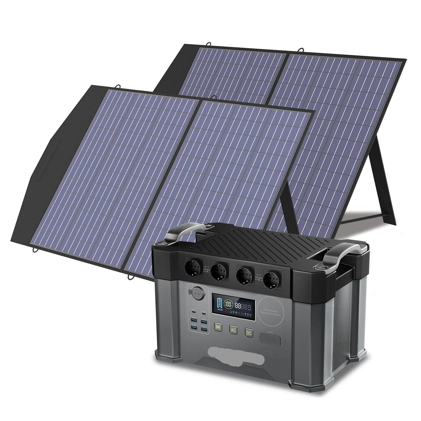 Powerstation – Draagbare Accu – Noodstroomvoorziening – Mobiele Energie – 2000W Vermogen – 1500Wh Capaciteit