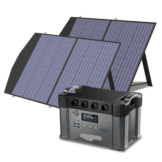 Powerstation – Draagbare Accu – Noodstroomvoorziening – Mobiele Energie – 2000W Vermogen – 1500Wh Capaciteit