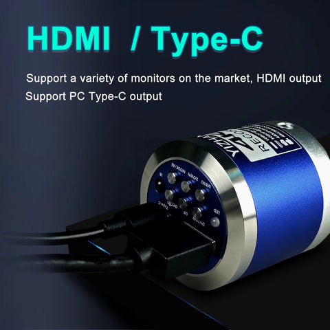 Microscoop - Soldeermicroscoop - Bresser Microscoop - Microscoop Digitaal - Vergroting - Digitale Microscoop - 13MP - Met USB-C HDMI Poort Voor PCB Soldeer Reparatie