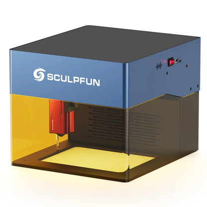 Lasergraveerapparaat – Lasergraveermachine – Laser Etser – Laser Cutter – Compact Lasergraveerstation – Ultrafijn 0,06 mm Laserpunt – Graveren tot 10.000 mm/min - QUORE