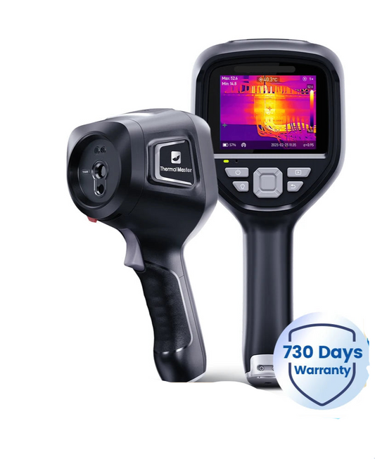Warmtebeeldcamera – Warmtecamera – Infraroodcamera – Thermografische Camera – Compact – Temperatuurbereik -20°C Tot 550°C – Hoge Resolutie 256×192 Pixels - QUORE
