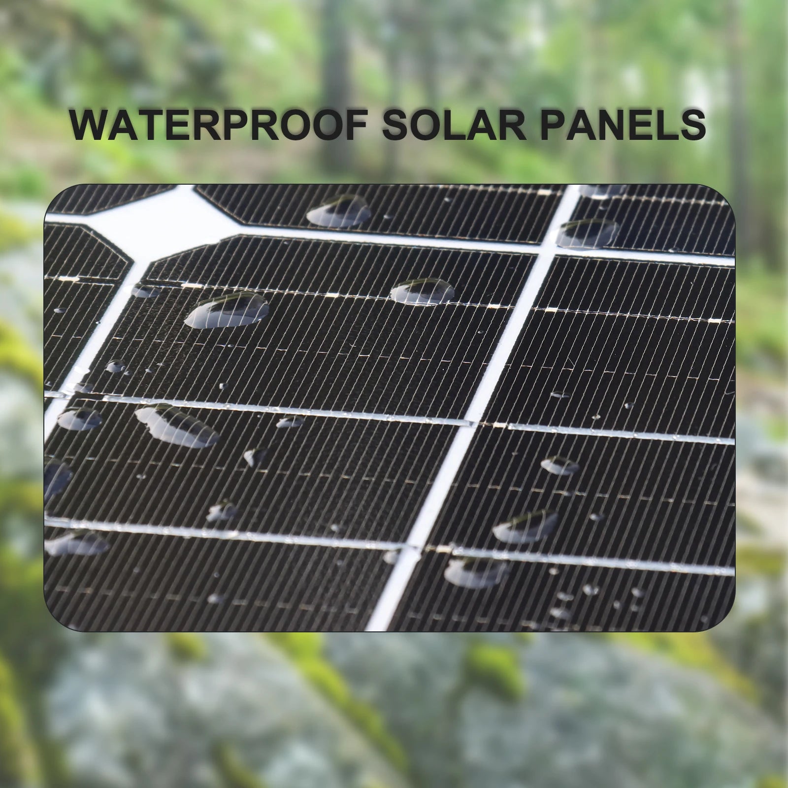 Zonnepaneel - Zonnepanelen - Monokristallijn - 150W - Waterdicht IP65  - Voor Balkon, Camper & Off-grid Systeem - Breed Inzetbaar - QUORE