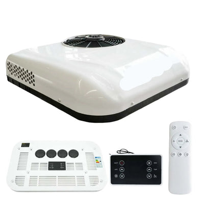 Dak Airconditioner - Air conditioning - Rooftop Airco - 12V Efficiënte Koeling - Caravan Airco - Met Afstandsbediening - voor Campers, RV’s & Trailers – Stille en Snel Koelende Parkeerairco