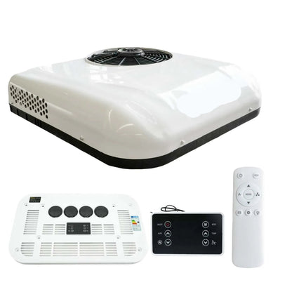Dak Airconditioner - Air conditioning - Rooftop Airco - 24V Efficiënte Koeling - Caravan Airco - Met Afstandsbediening - voor Campers, RV’s & Trailers – Stille en Snel Koelende Parkeerairco