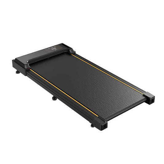 Loopband - Loopbanden - Wandelband - Walking Pad - Treadmill - met LED-Display - Max Snelheid 1-6KM/h - 2.5 PK Motor - 40dB - 100kg Max. Belasting - 7 Lagen Loopgordels - 106 x 48.5 x 10.6 cm - Zwart