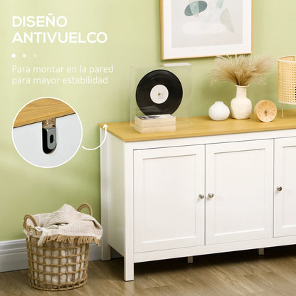 Dressoir – Kast – Opbergmeubel – Sideboard – Meubel – Verstelbare Legplanken – MDF Hout Melamine