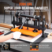 Embossing Machine - Leder Embossing - Stansmachine - Embossing Mallen - Leder Snijmachine - 28 x 14 cm - Leder Embossing Machine met Drukslag