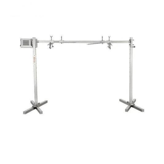 Electric BBQ Rotisserie Grill Kit - Grill Rotisserie Kit - 4RPM - Elektrische BBQ met Motor - RVS Automatische Grillset - Lamb Roaster - Roestvrijstalen zeskantige spitstang - 90 lbs - Zilver - QUORE