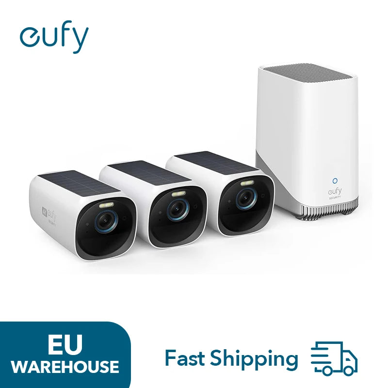 Draadloze Beveiligingscamera – Buiten Camera – Wifi Beveiliging – IP67 Waterdicht – 4K Ultra HD – Met Zonnepaneel – AI Gezichtsherkenning