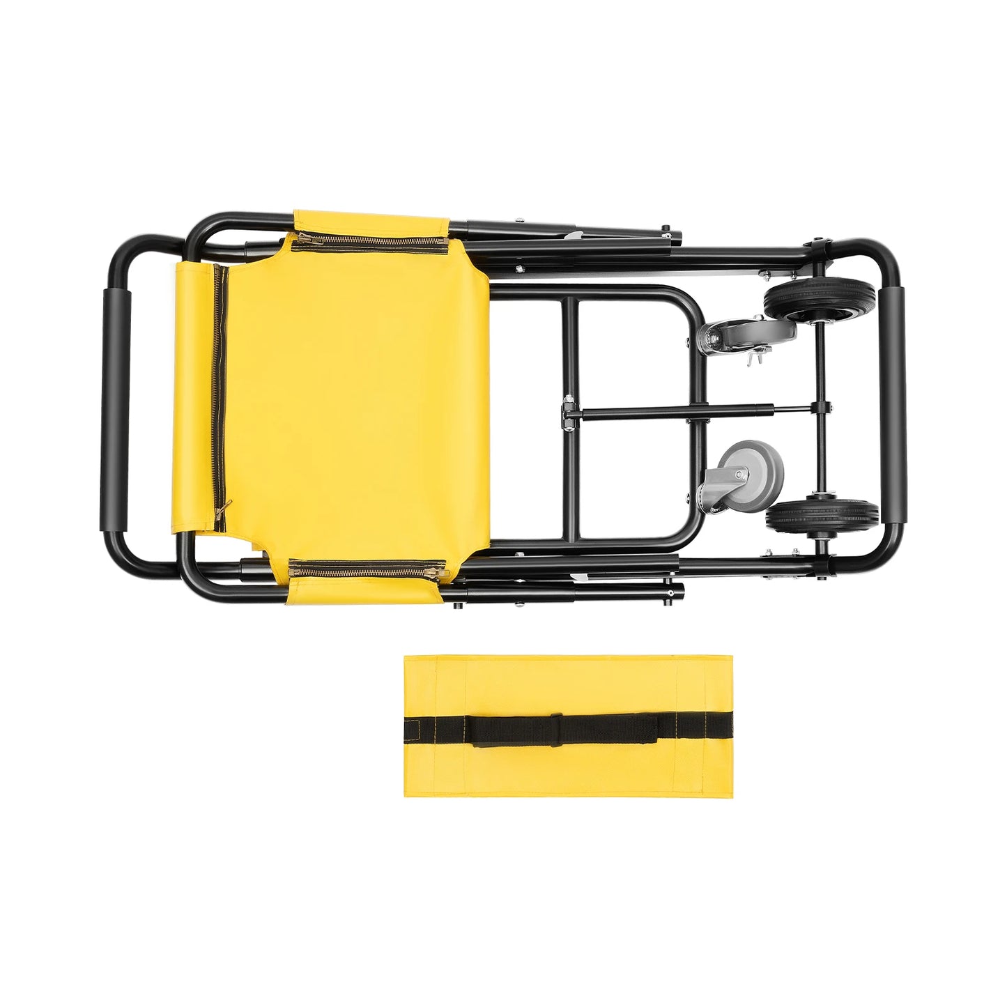 Opvouwbare Trapstoel – Personen Verplaatsen – Mobiliteitshulpmiddel – Senioren Stoel – Lichtgewicht Aluminium – Hoog Draagvermogen - QUORE