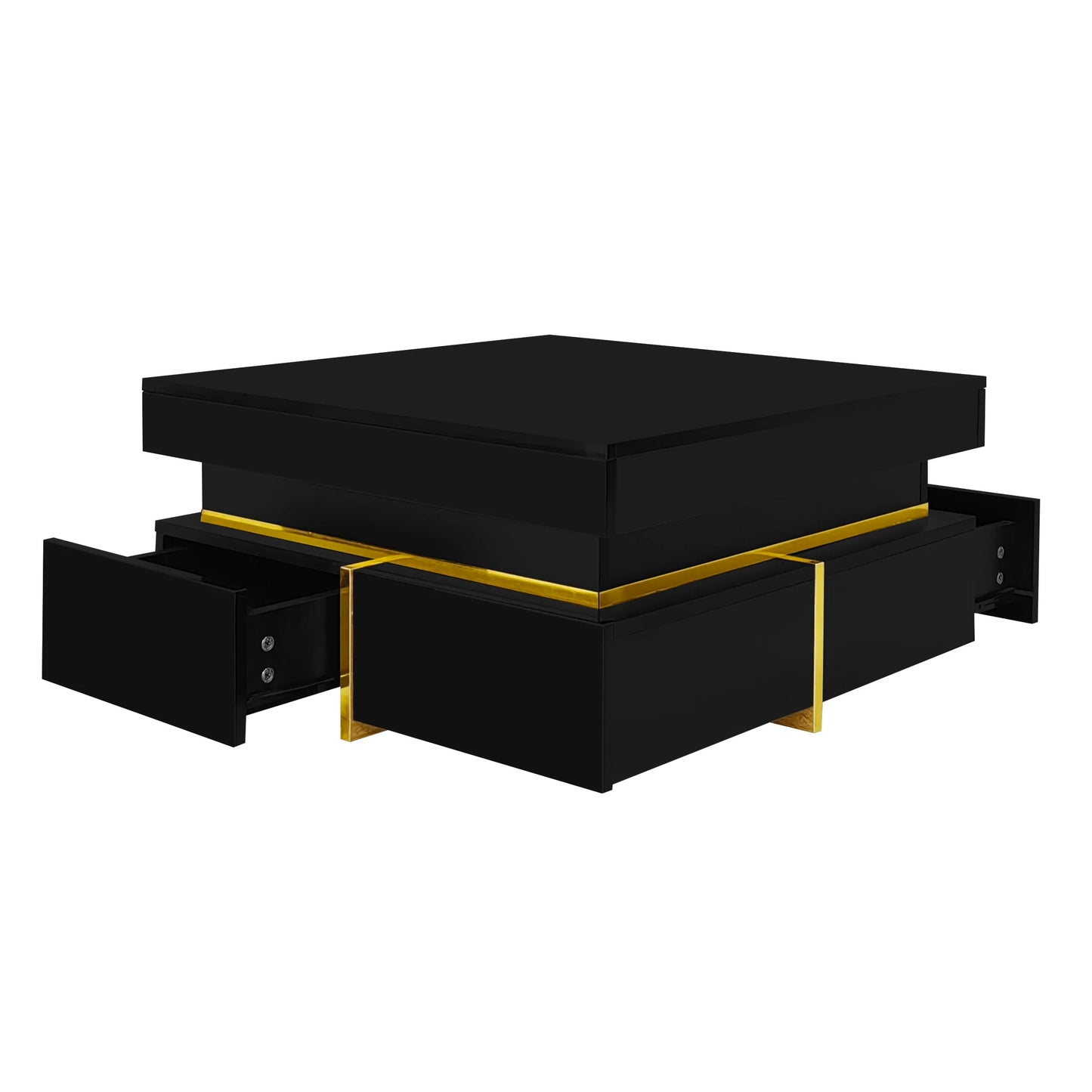 Salontafel – Salontafeltje – Bijzettafel – Opbergtafel – Ruimtebesparend – Stevige Constructie