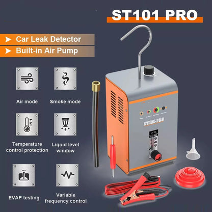 Rooklekkagetester – Lekdetectie – Lekkage Opsporen – Rooktester – Luchtpomp Ingebouwd – Dual Mode Testfunctie – Betrouwbare Flowmeter