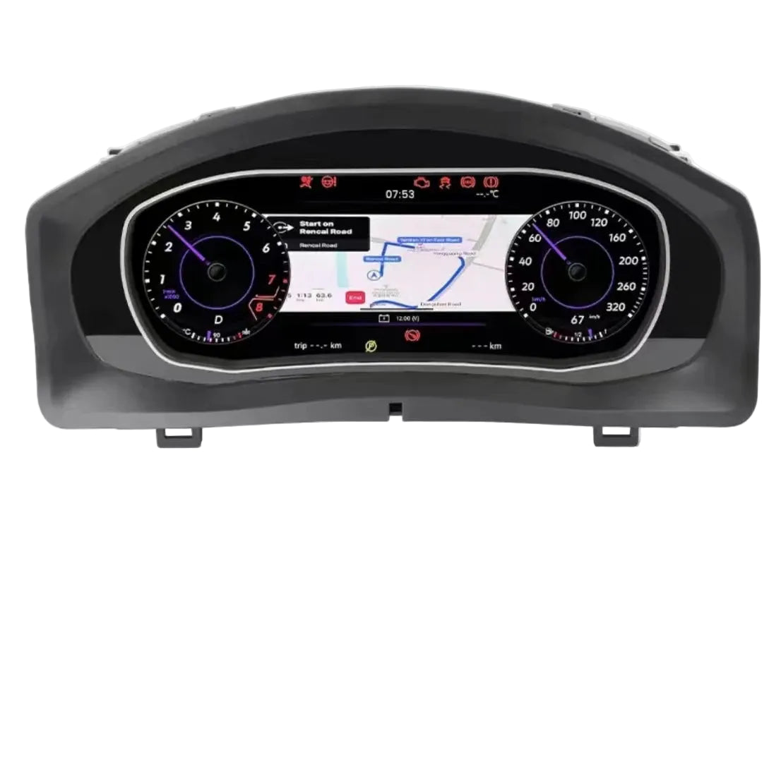 Digitale Dashboard Cluster – Digitaal Instrumentenpaneel – LCD Cockpit – Auto Display – HD Scherm – 12,3 Inch IPS – Snelle Linux Processor