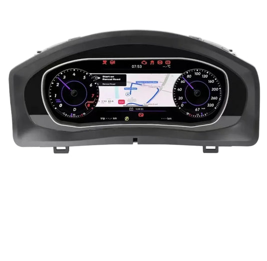 Digitale Dashboard Cluster – Digitaal Instrumentenpaneel – LCD Cockpit – Auto Display – HD Scherm – 12,3 Inch IPS – Snelle Linux Processor