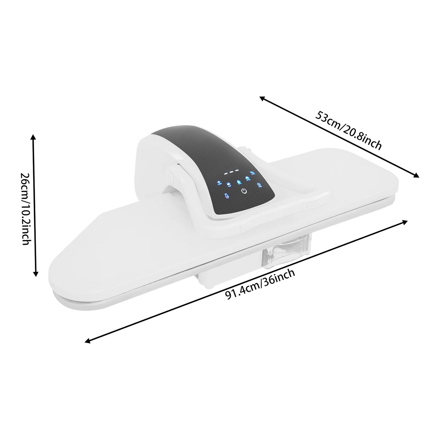 Stoompers – Kledingstomer – Strijkmachine – Stoomapparaat – Strijkpers – 2200W Vermogen – 1000 ml Waterreservoir - QUORE