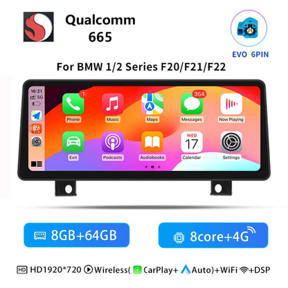 Carplay Systeem – Multimedia Systeem – Navigatiesysteem – Android Auto – Touchscreen – 12,3 Inch – Android 14 – Draadloos CarPlay & GPS
