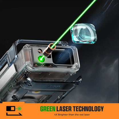 Lasermeetapparaat – Afstandsmeter – Meetinstrument – Laserafstandsmeter – Meetlint – Meetafstand Tot 120 Meter – IP68 Waterdicht