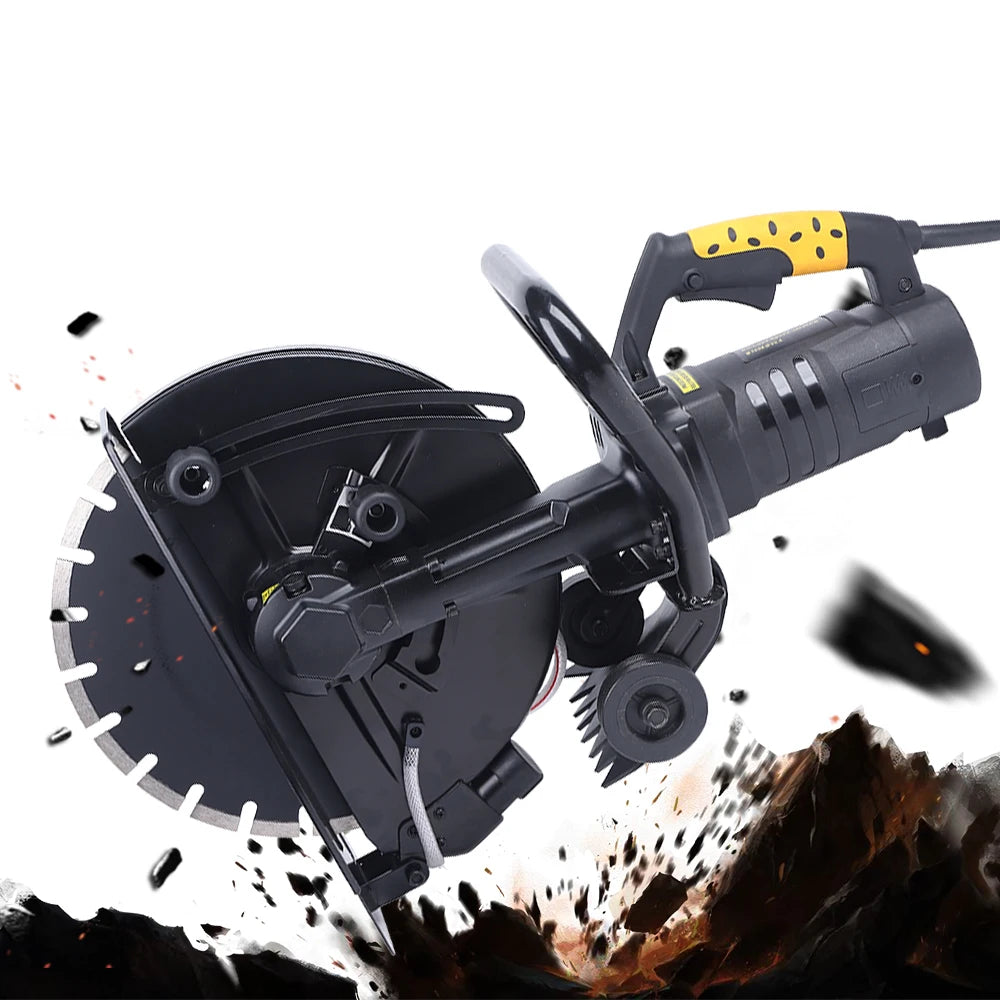 Sleuvenzaag – Wandslijper – Randzaag – Betonzaag – Granietzaag – 2800W Motor – 14 Inch Zaagblad