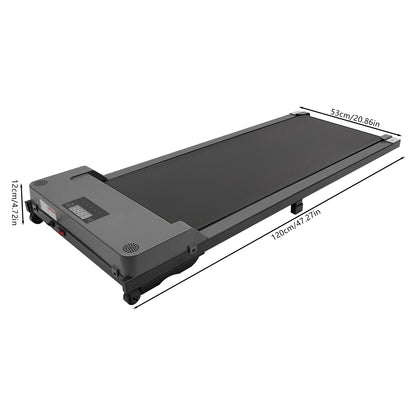 Loopband - Loopbanden - Wandelband - Walking Pad - Treadmill - Elektrische loopband voor onder het bureau - voor wandelen en joggen - Grijs