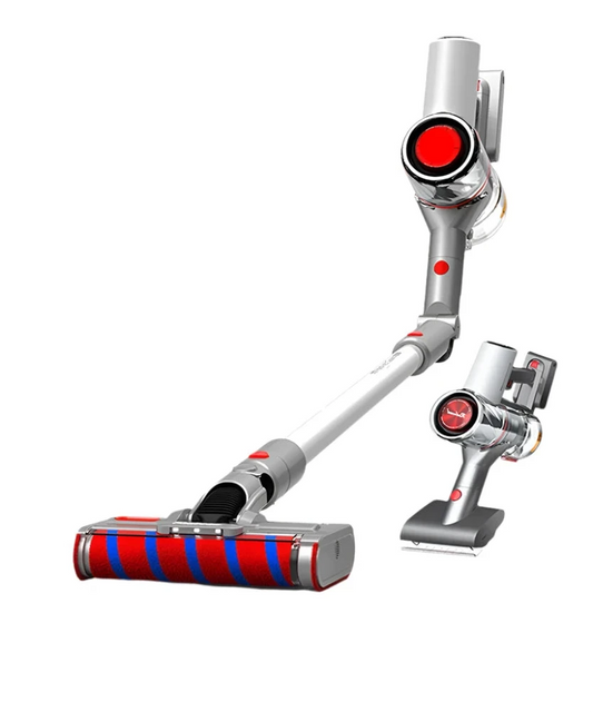 Cordless Stick Vacuum Cleaner - Stick Vacuum Cleaner - Vacuum Cleaner - Cordless Stick Vacuum Cleaner - Powerful Suction - 400W - 26.5 KPa - LCD - HEPA - White