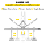 Dent Pulling Tool Panel - Dent Repair Kit - Dent Repair Kit - Dent Pull Lever Bar W/ Shockproof Pads - 75cm - T-Rod Slide Hammer