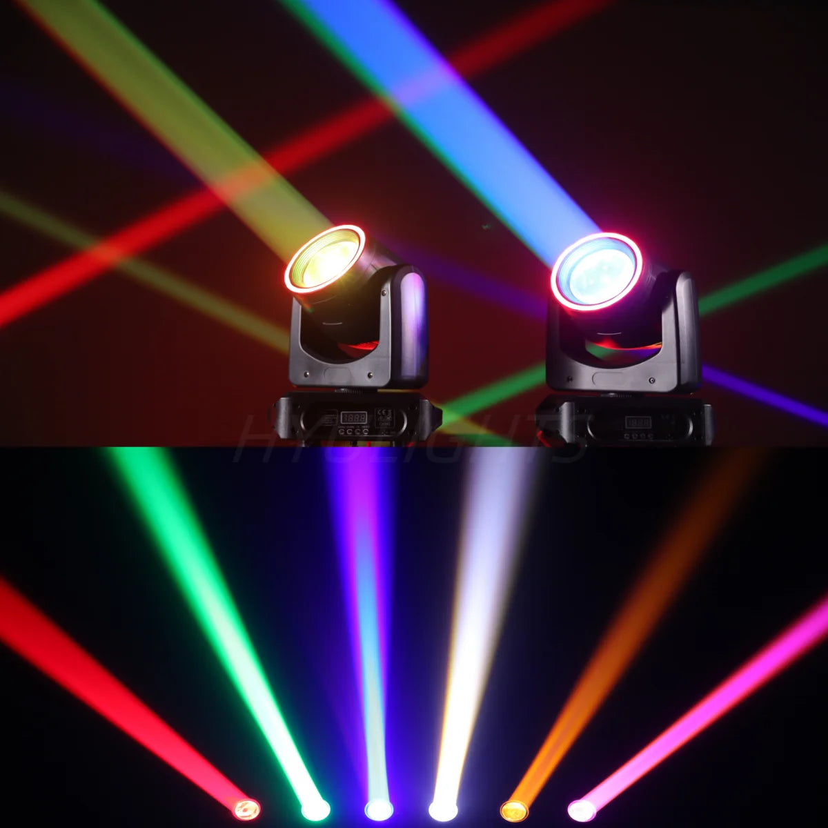 Mini LED Moving Head Light – LED Moving Head – DJ Licht – Podiumverlichting – Stage Light – EU Plug – 100W RGBW 4in1 LED – 540° Pan & 180° Tilt