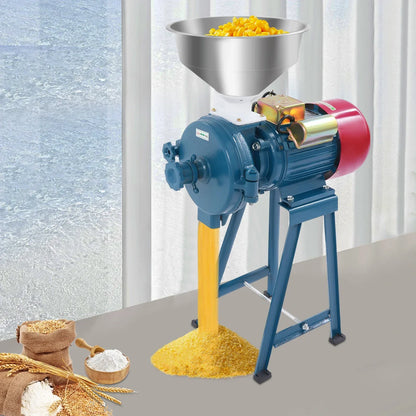 Elektrische Graanmolen – Graanmaler – Meelmolen – Bonenmaler – Maïsmolen – 2200W Motor – Robuuste Duurzame Uitvoering - QUORE