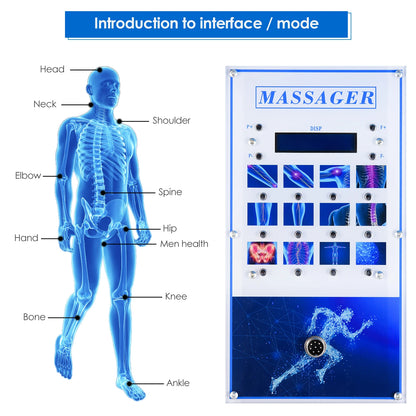 Shockwave Therapie Machine – Elektromagnetische Therapie – Pijnverlichting – Huidverbetering – Lymfedrainage – 7 Massagekoppen – Stil En Duurzaam