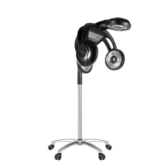 Staande Föhn – Professionele Haardroger – Drogen – Stylen – Kappen – 1400W Quartz Verwarming – Verstelbare Hoogte