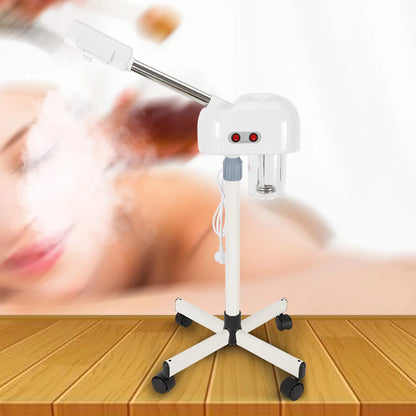 2 in1 Elektrische Gezichtsstomer - Facial Steamer - Gezichtsreiniger - Face Steamer Gezichtssauna - Gezicht Stomer Stoomapparaat - Sauna - Koud - Warm - QUORE