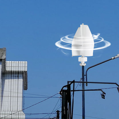 Verticale Windturbine – Duurzame Energie – Kleine Windgenerator – Stille Turbine – 500W Vermogen – IP67 Waterdicht
