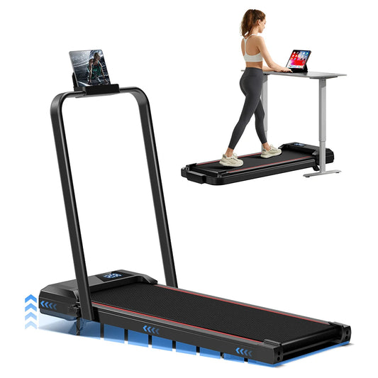 Robore Sw1F Walking Pad with 9% Incline 12Km/H 2.5Hp Brushless Motor Folding under Desk Treadmill for Home and Office