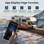 Hcalory - Dieselkachel - Elektrische kachel - Kachel en ventilatoren - Benzineluchtkachel - Dieselhulpkachel - 12V - 220V - 8kW - 6L - Zwart