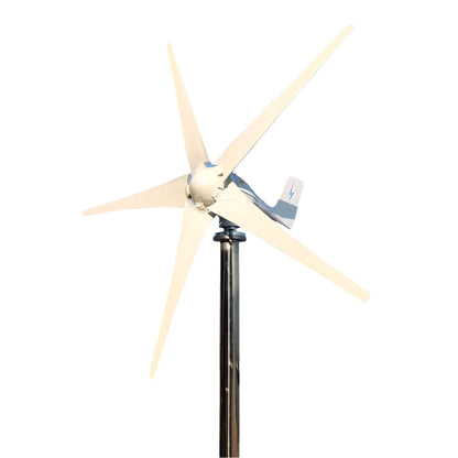 Windturbine - Windmolen - Windturbine Generator - Windenergie - 2000W - 12V - met MPPT Hybride Regeling - 5 Messen - Stille en Efficiënte Energieoplossing - voor Thuisgebruik