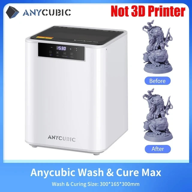 DLP SLA LCD 3D Printer High Speed 3D Resin Printer Wash Cure Machine Photon Mono 2, X2, X 6Ks, M5, M5s, M3 Max, D2