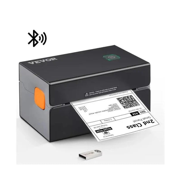 Label Printer - Thermische Printer - Label Maker - Thermische Label Printer - Printer Verzendetiketten - 4x6 Mailing Pakketten Afdrukken - met Bluetooth & Automatische Etiketherkenning