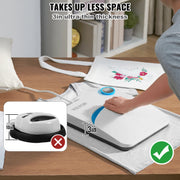 VEVOR 12x10 Inch Draagbare Warmtepers Machine - Multifunctionele DIY Shirt Drukpers voor Sublimatie en HTV Vinyl - Ideaal voor T-Shirts, Tassen en Meer - QUORE