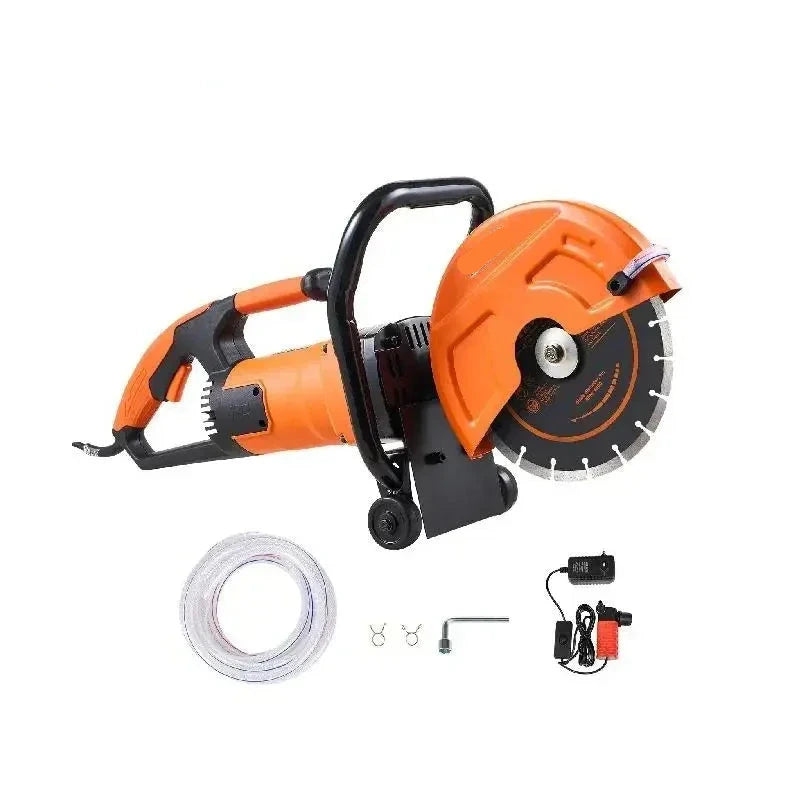 Elektrische Betonzaag - Betonfrees - Betonzagen - Steenzaagmachine - Muurfrees - Zaagmachine - 12 Inch Cirkelzaag Cutter - 1800W - 4.5 Inch Snijdiepte - Nat/Droog Snijden - voor Beton - Steen - en Baksteen