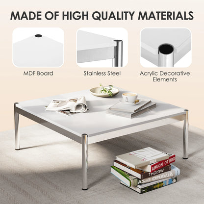 Wood Color Panel Desk Glass Table Living Room Furniture Home Coffee Table Modern Simple Dining Table For Bedroom Side Desk Table