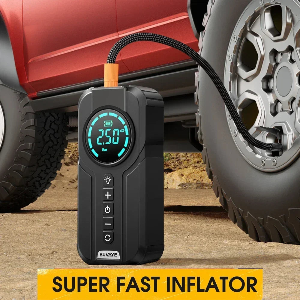 Buvaye - Jumpstarter voor Auto - Startkabels - Starthulp - 1000A - 12V - Jumpstarters - Powerbank 8400mah - Zwart