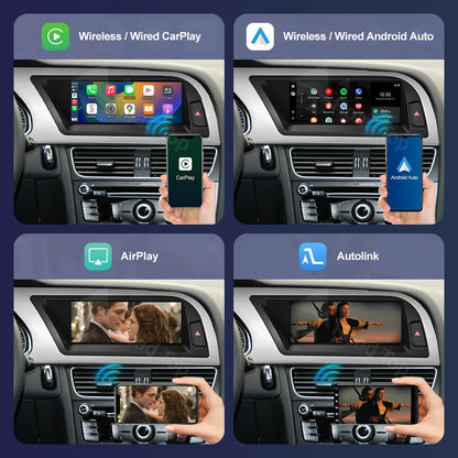 Multimedia Touchscreen – Carplay Scherm – Android Auto Display – Touchscreen Radio – Autonavigatie Scherm – 10,25 Inch Full HD – Draadloze Connectiviteit