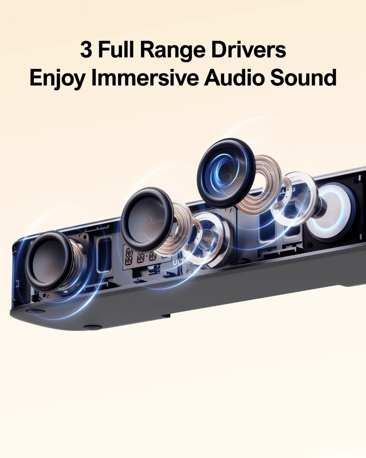 Soundbar - 7.1ch - Soundbar met Subwoofer - Soundbar voor TV - Smart App Control - 330W - Afneembare - 4 Surround Speakers - Zwart