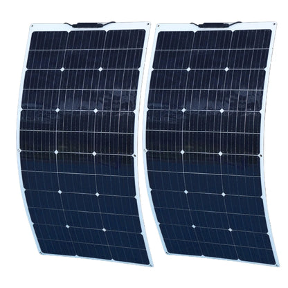 Zonnepaneel - Zonnepanelen - Monokristallijn - 200W - 20A - Zonne-kit - Lichtgewicht - Waterdicht - Flexibel